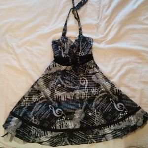 Black symphony dress